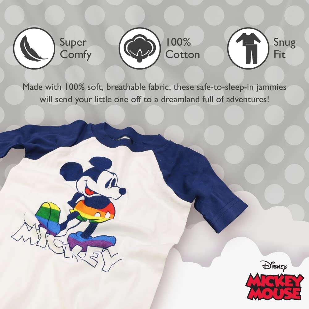 Disney 2-Piece Pajama Set for Women & Kids - Matching Family Holiday Pajamas - Soft & Comfortable Cotton Sleepwear - Perfect for Christmas, Family Photos & Cozy Nights