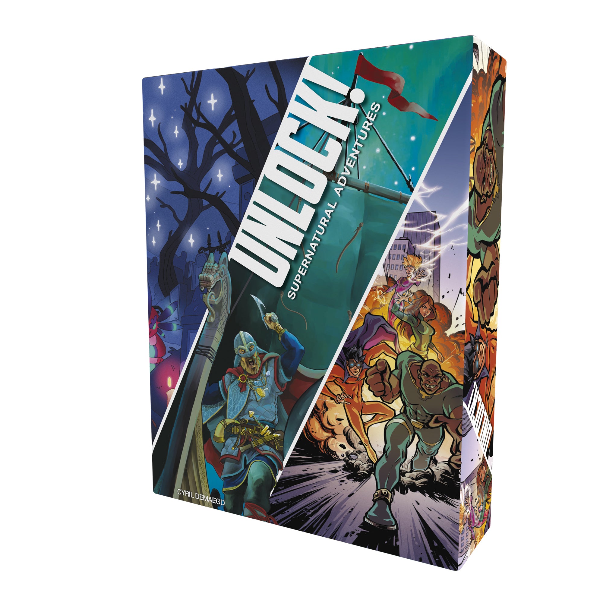 UNLOCK! Supernatural Adventures - Escape Room Board Game for Adults & Teens | Mystery Puzzle Game for Family Game Night & Parties | Perfect for Halloween & Themed Events