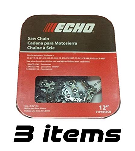 Echo Chainsaw Chains Set of 3 - 12