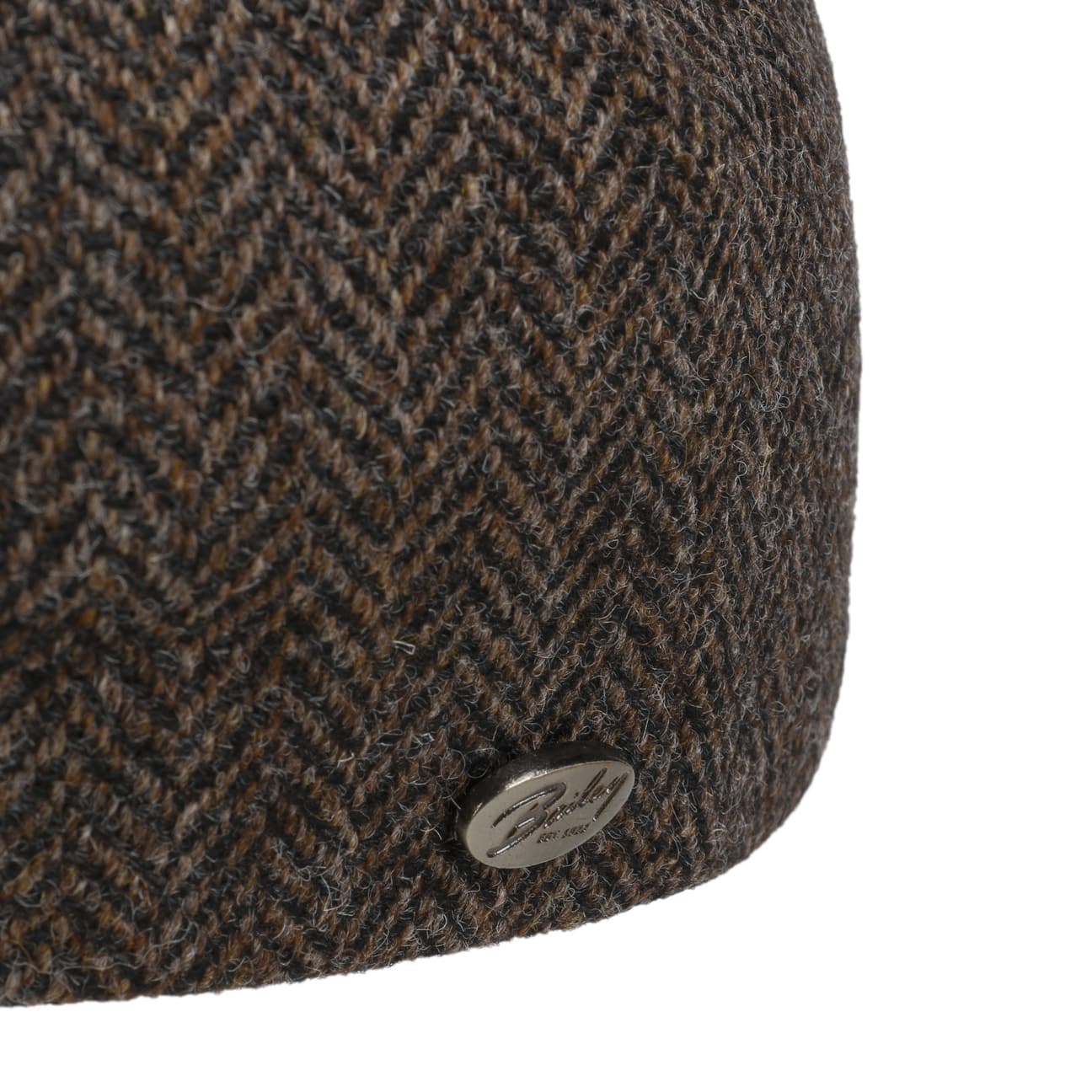 Bailey 1922 Galvin Herringbone Flat Cap for Men - Classic Wool Newsboy Hat for Casual & Formal Wear | Perfect for Fall, Winter & Outdoor Events
