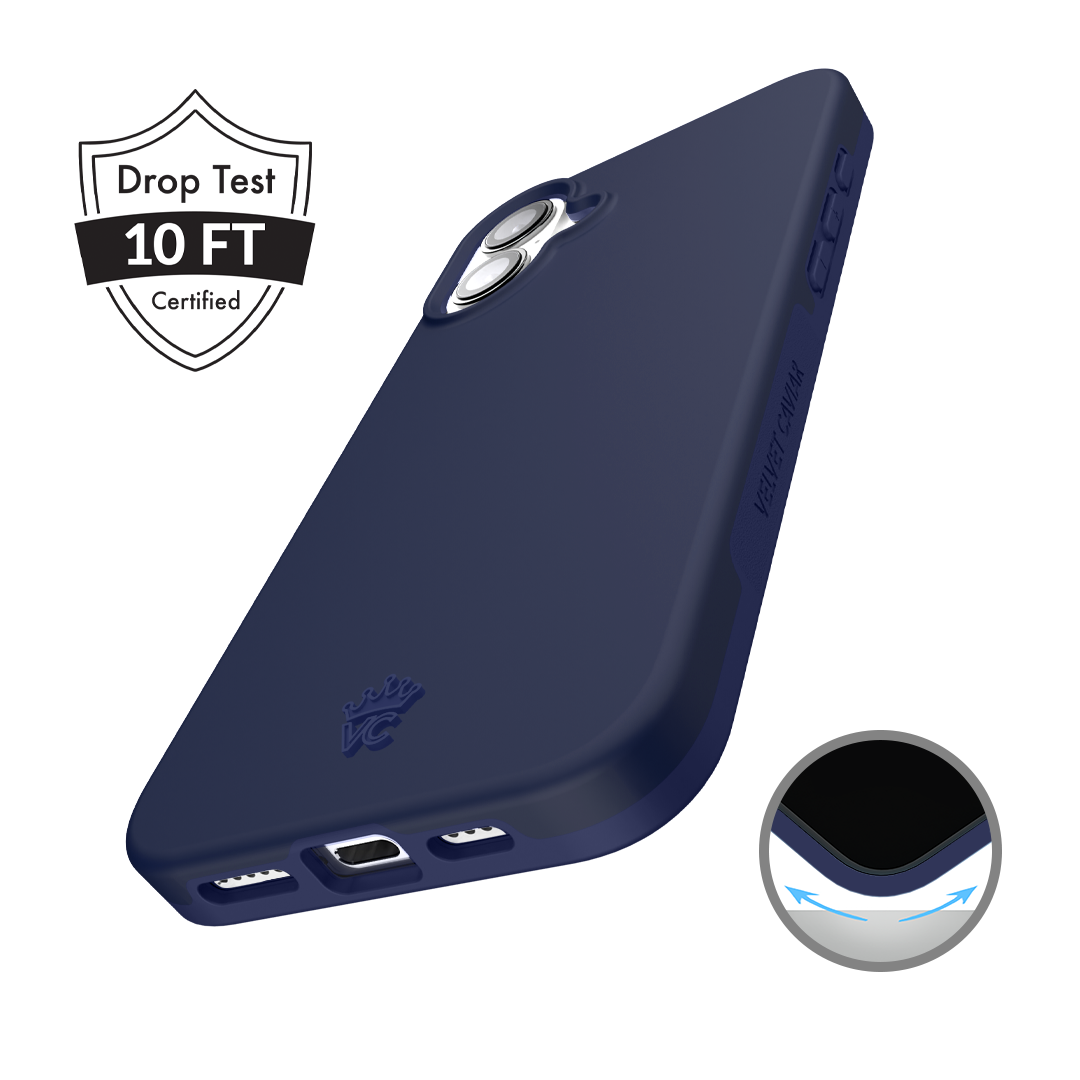 Premium Admiral Navy iPhone Case - Slim Protective Cover for iPhone [Model] | Shockproof & Scratch-Resistant | Perfect for Work, Travel & Everyday Use
