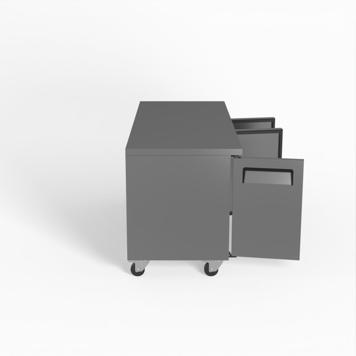 Commercial Refrigerator 700mm Depth - AG Three Door Under Counter Fridge GNX3100TN for Restaurants, Bars & Catering Businesses