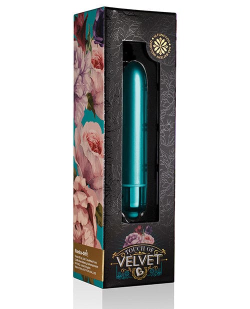 Rocks Off Touch of Velvet Peacock Petals - Premium Silicone Massager for Women, G-Spot & Clitoral Stimulation - Perfect for Sensual Relaxation & Couples Play