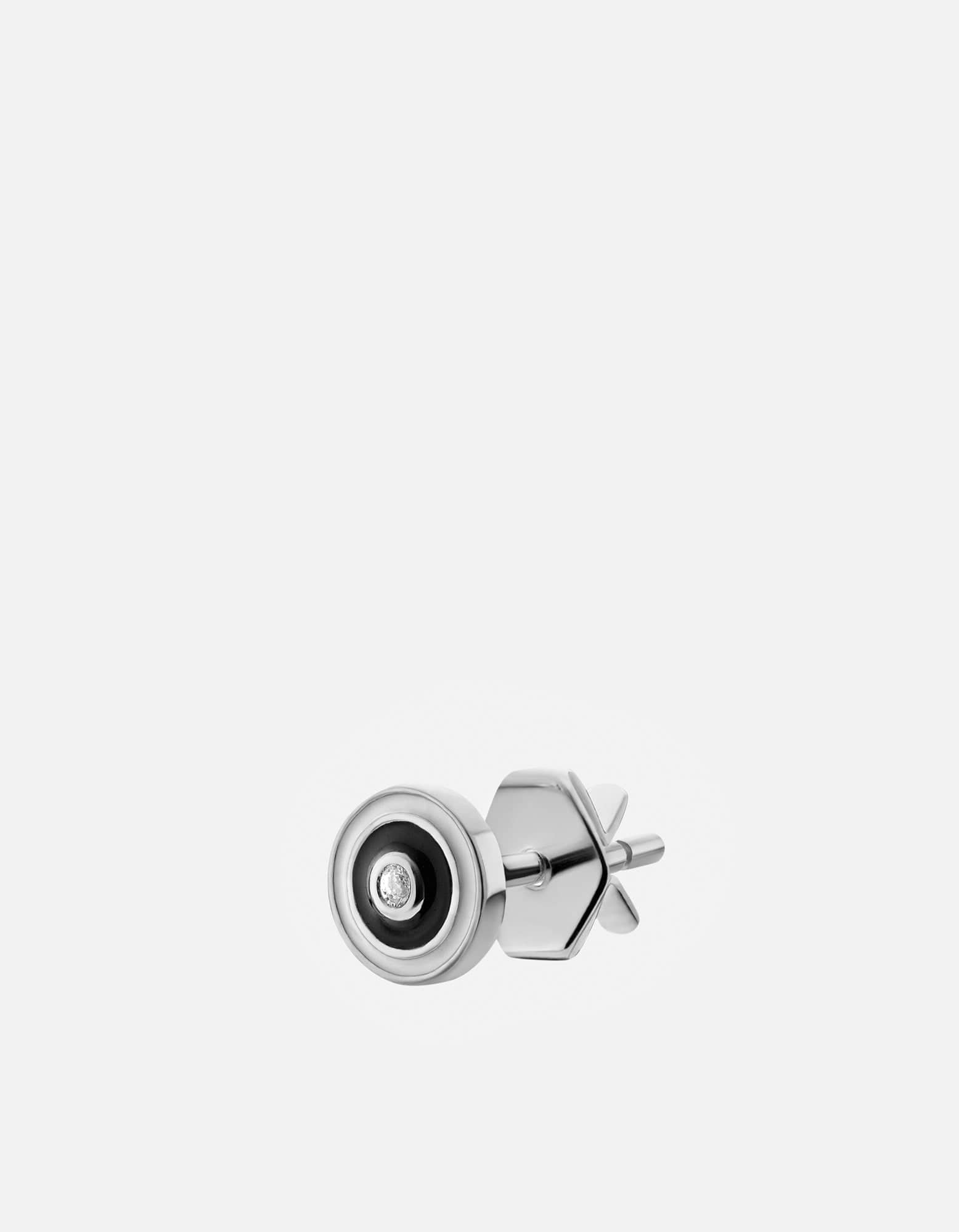 Opus Sapphire Stud Earrings for Women - 925 Sterling Silver with Black Sapphire Gemstone - Elegant Jewelry Gift for Birthday, Anniversary & Special Occasions