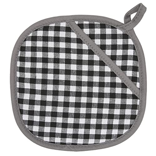 Heat Resistant Silicone Pot Holders with Pockets - Anti-Slip Thickened Kitchen Hot Pads for Cooking, Baking & Beauty Salon Use - Perfect for Hot Dishes, Hair Styling Tools & Oven Safety