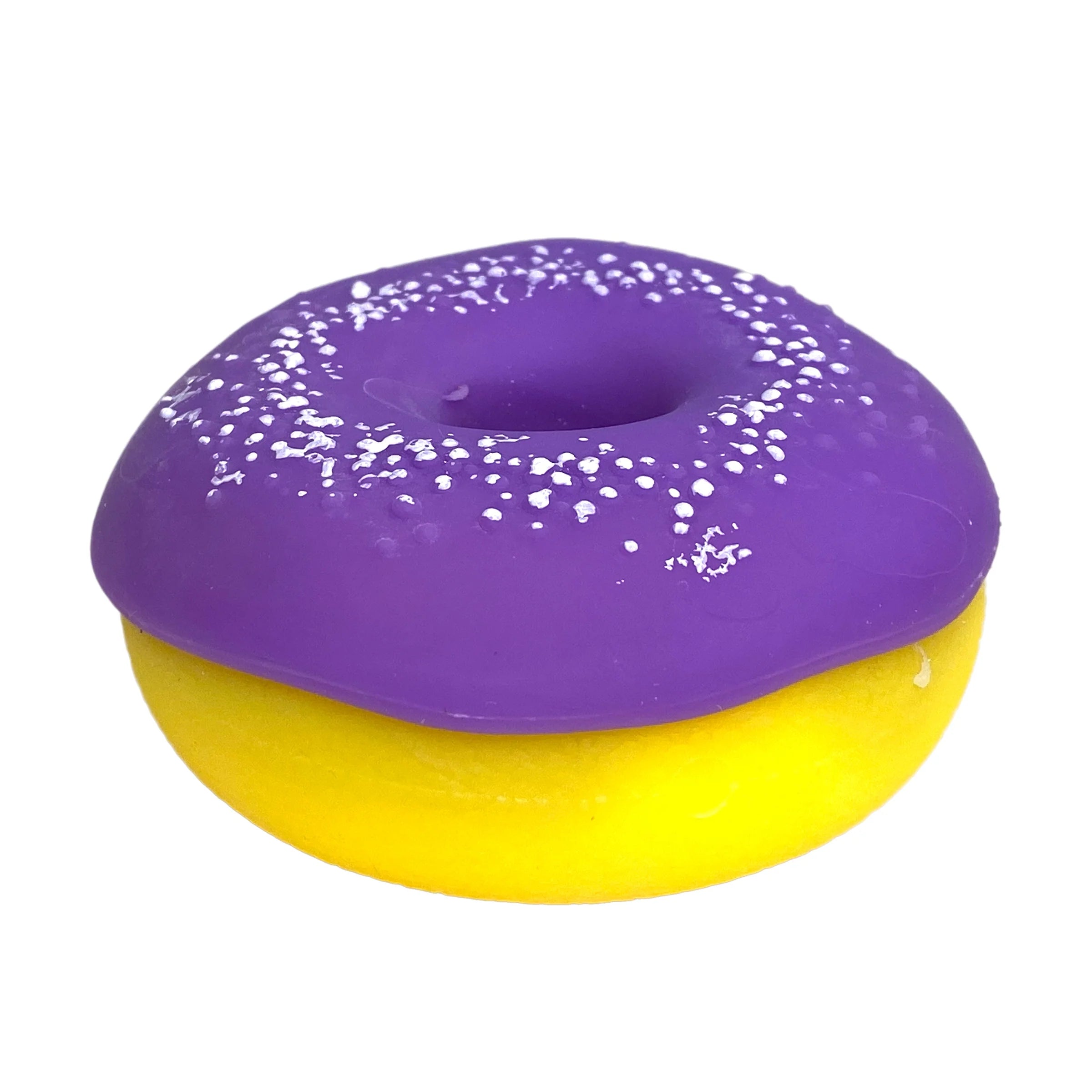 Yellow with Purple Frosting and Sugar - FINAL SALE