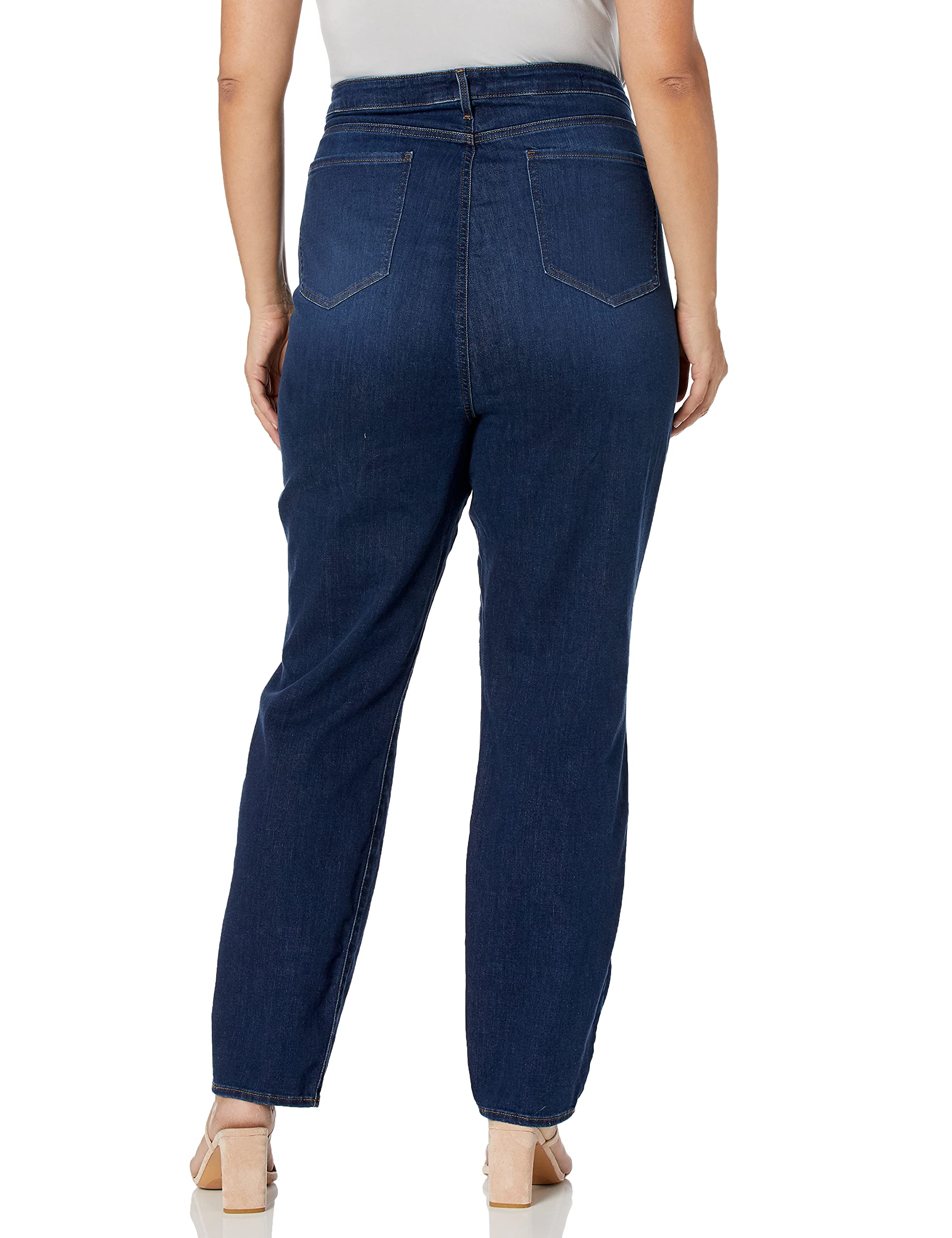 NYDJ Women's Plus Size Alina Skinny Jeans - Stretch Denim Pants for Curvy Figures | Perfect for Work, Casual Outings & Date Nights