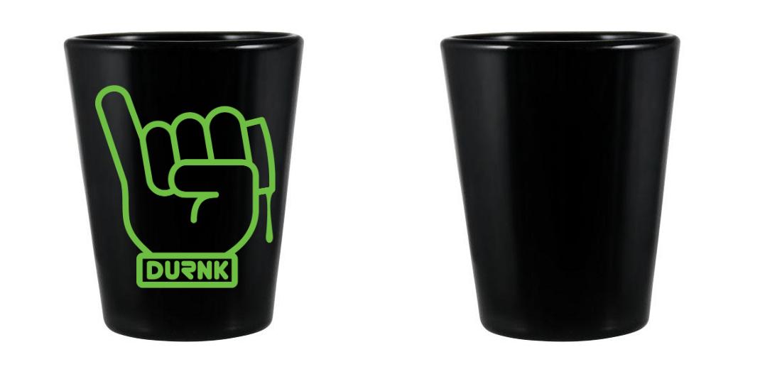 1.5 oz Custom BarConic® Black Shot Glass - Bulk Barware for Parties, Weddings & Events - Durable Whiskey, Tequila & Liquor Glasses for Home & Commercial Use