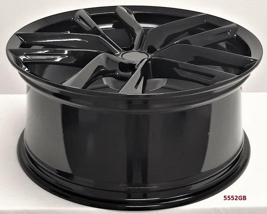 19x8.5 Tesla Model 3 Wheels 5x114.3 Bolt Pattern - Compatible with 2020 & Up Dual Motor AWD - Premium Alloy Rims for Enhanced Performance & Style - Perfect for Road Trips & Daily Commuting