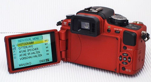 Panasonic Lumix DMC-G1 Mirrorless Digital Camera Body (Red) - Compact & Lightweight for Travel, Vlogging & Photography Enthusiasts
