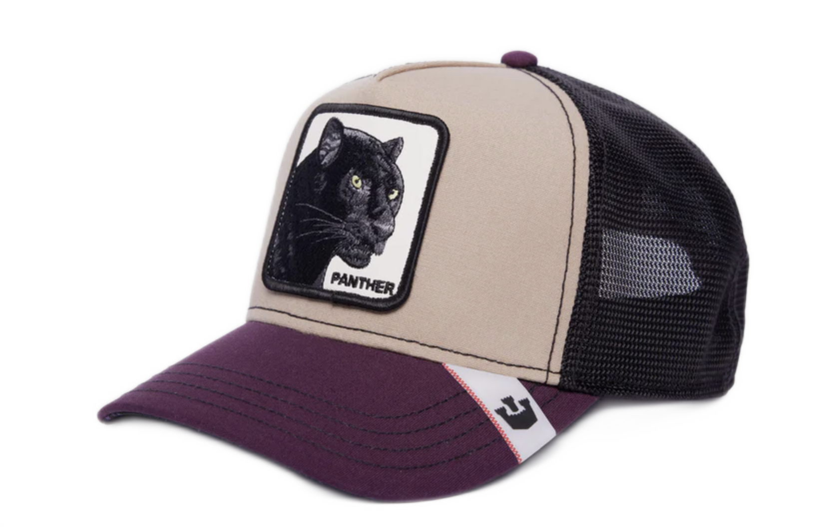 Goorin 'MV Panther' Purple Trucker Style Baseball Cap for Men & Women - Stylish & Comfortable Hat for Outdoor Activities, Sports, and Casual Wear