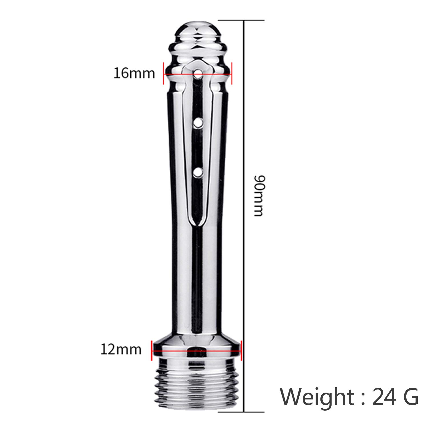 Premium Aluminum Enema Kit for Colon Cleansing - Reusable Enema Shower System with Nozzle for Home Detox & Digestive Health | Perfect for Wellness Routine, Constipation Relief & Holistic Cleansing Therapy