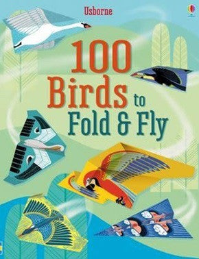 100 Origami Birds to Fold and Fly - DIY Paper Airplane Kit for Kids & Adults - Fun Indoor Activity, Party Favors, Classroom Projects