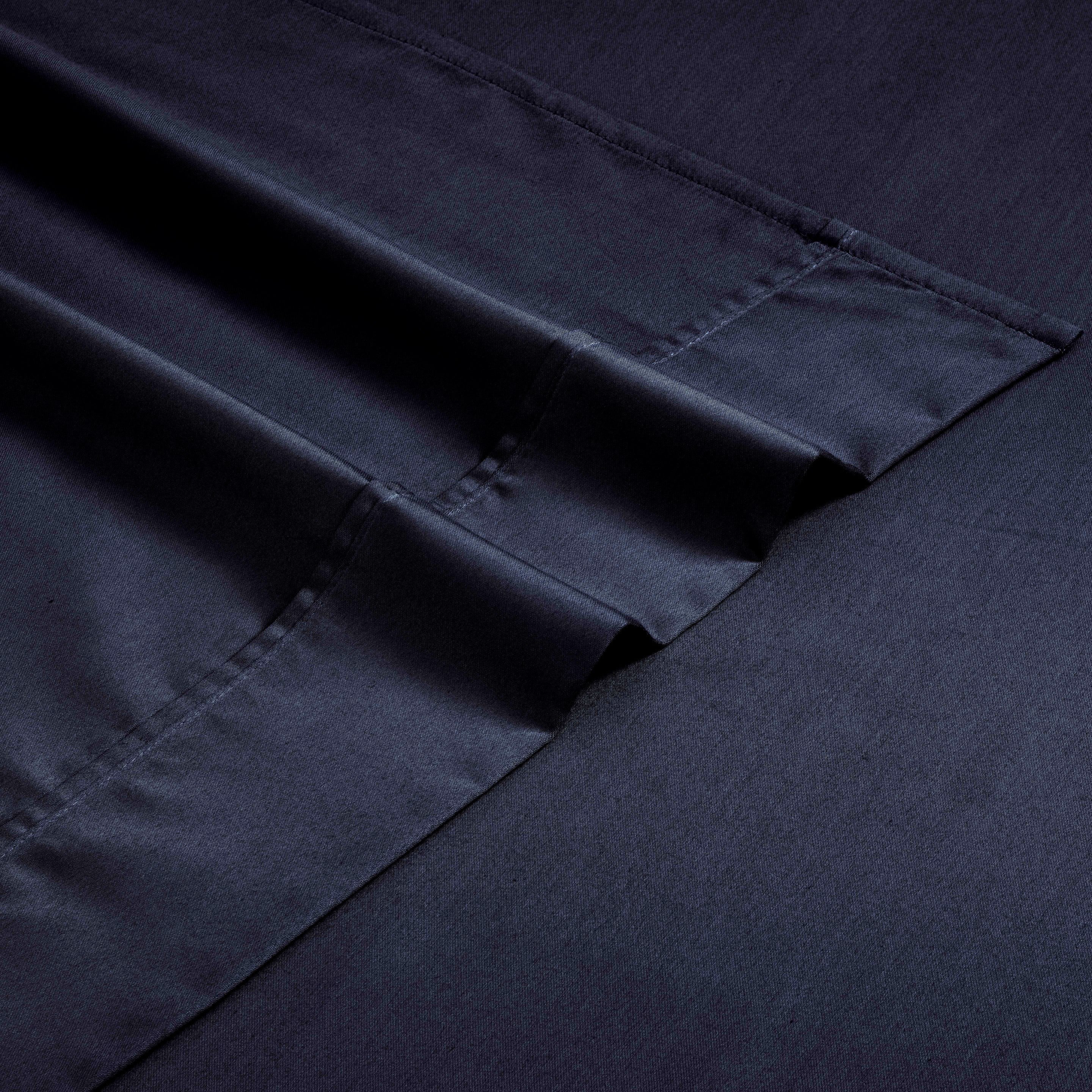 Premium 1200 Thread Count Cotton Rich Solid Deep Pocket Bed Sheet Set - Ultra Soft & Breathable for King/Queen Size Beds - Perfect for Home, Hotel, or Guest Room Comfort