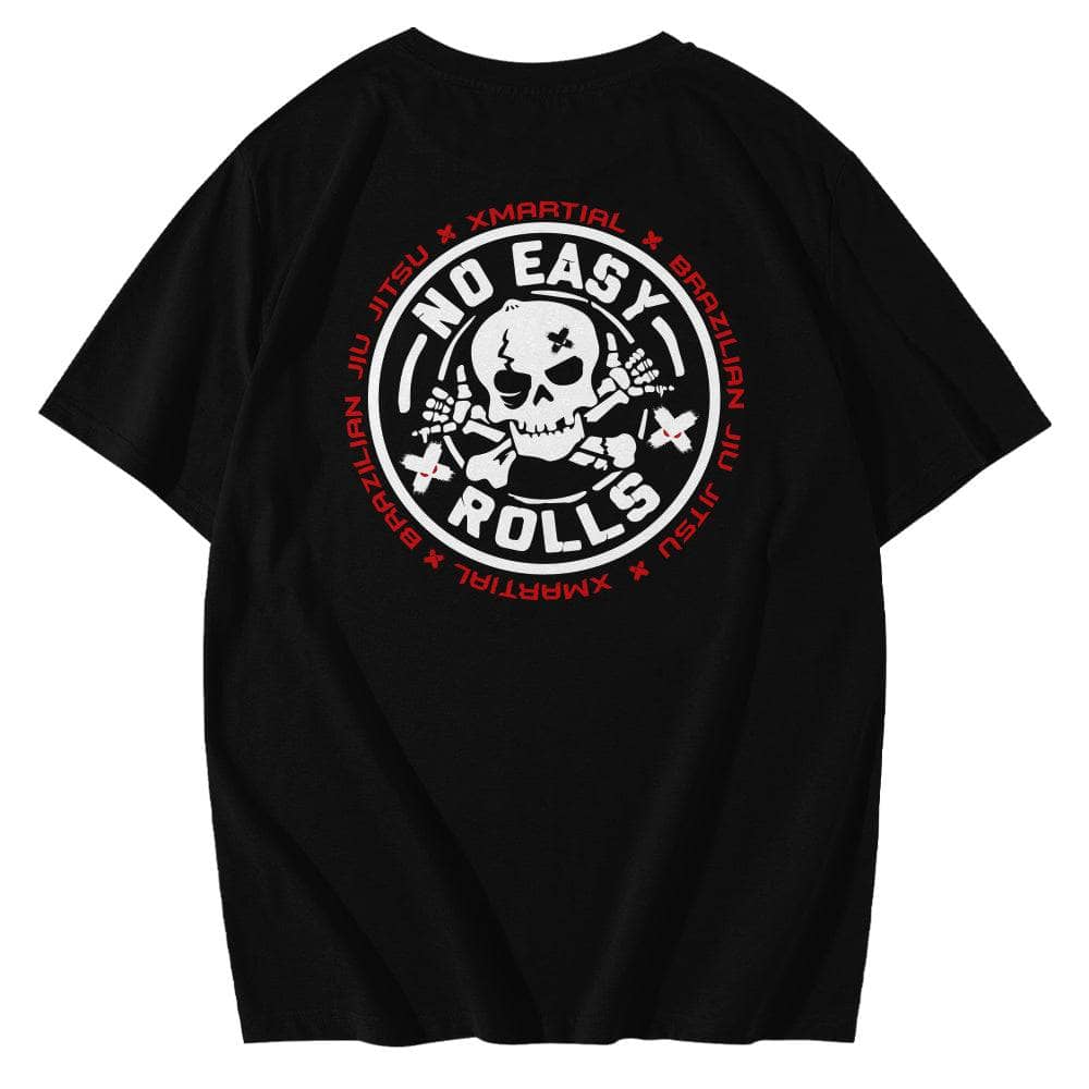 Premium Jiu Jitsu Training Shirts for BJJ - Comfortable & Durable No Easy Rolls Design - Perfect for MMA, Grappling & Brazilian Jiu Jitsu Practice