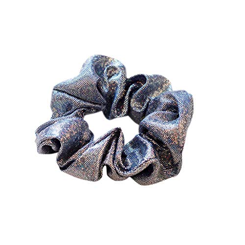Shiny Fabric Headband for Women - Big Simple Rope Hair Accessory | Fashionable Hair Ring & Bracelet for Daily Wear, Parties & Special Occasions