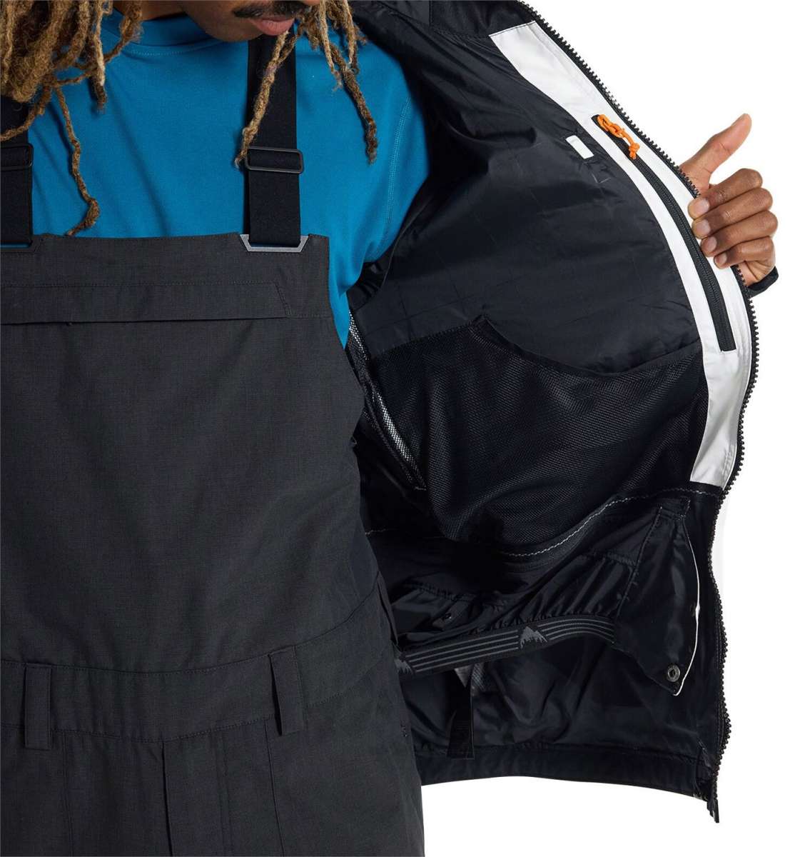 Burton Frostner 2L Waterproof Jacket for Men & Women 2024 - Lightweight Winter Snowboarding Coat for Skiing, Hiking & Outdoor Adventures