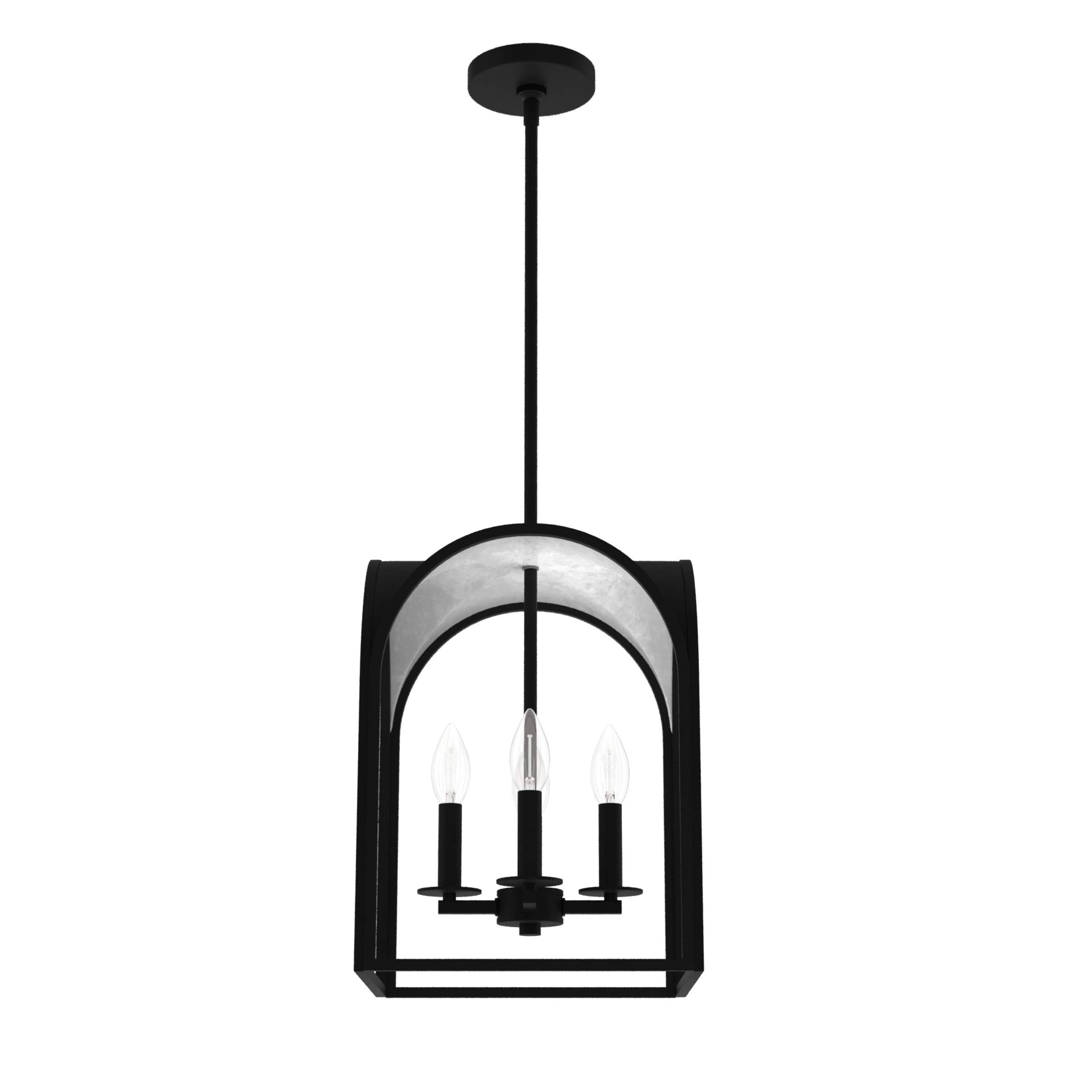 Hunter Fan Company 19081 Dukestown Industrial Pendant Light Fixture - Natural Iron Finish - Vintage Style Ceiling Light for Kitchen, Dining Room, Bar & Farmhouse Decor