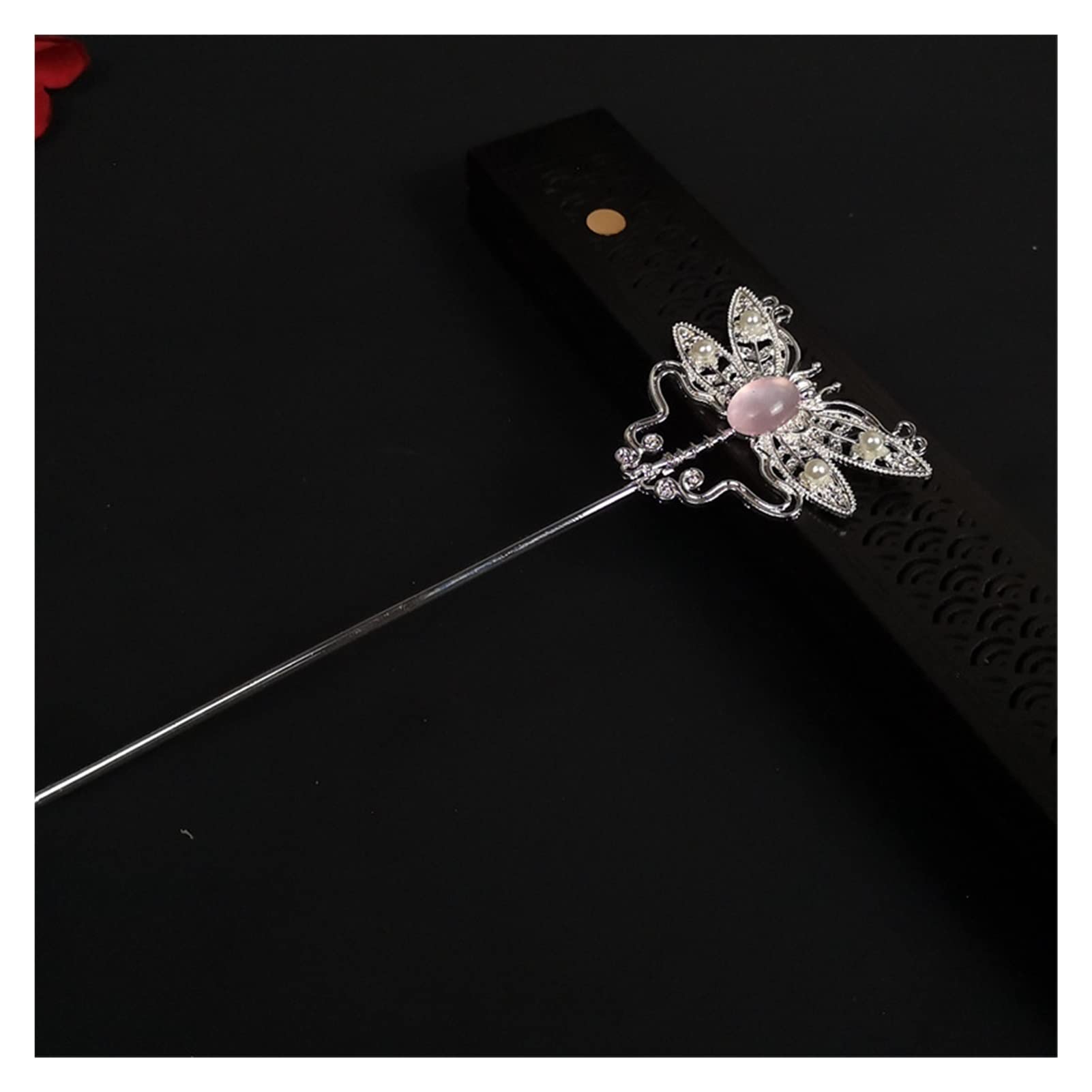 Vintage Hair Stick Hairpin - Elegant Hair Chopsticks for Women & Girls, Hair Accessories for Updos, Buns & Braids (15.5cm, Color B)