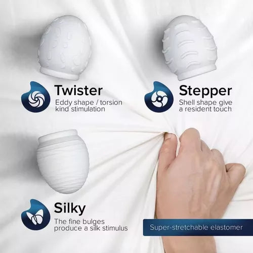 EGG Egg Masturbator - Premium Male Silicone Stroker for Enhanced Pleasure - Perfect for Solo Play & Discreet Use at Home