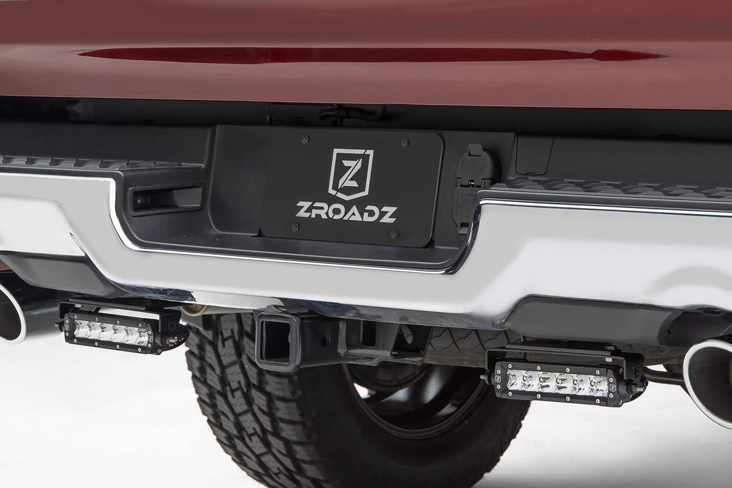 2019-2022 Ram 1500 Rear Bumper LED Light Bar Mounting Bracket - Fits (2) 6
