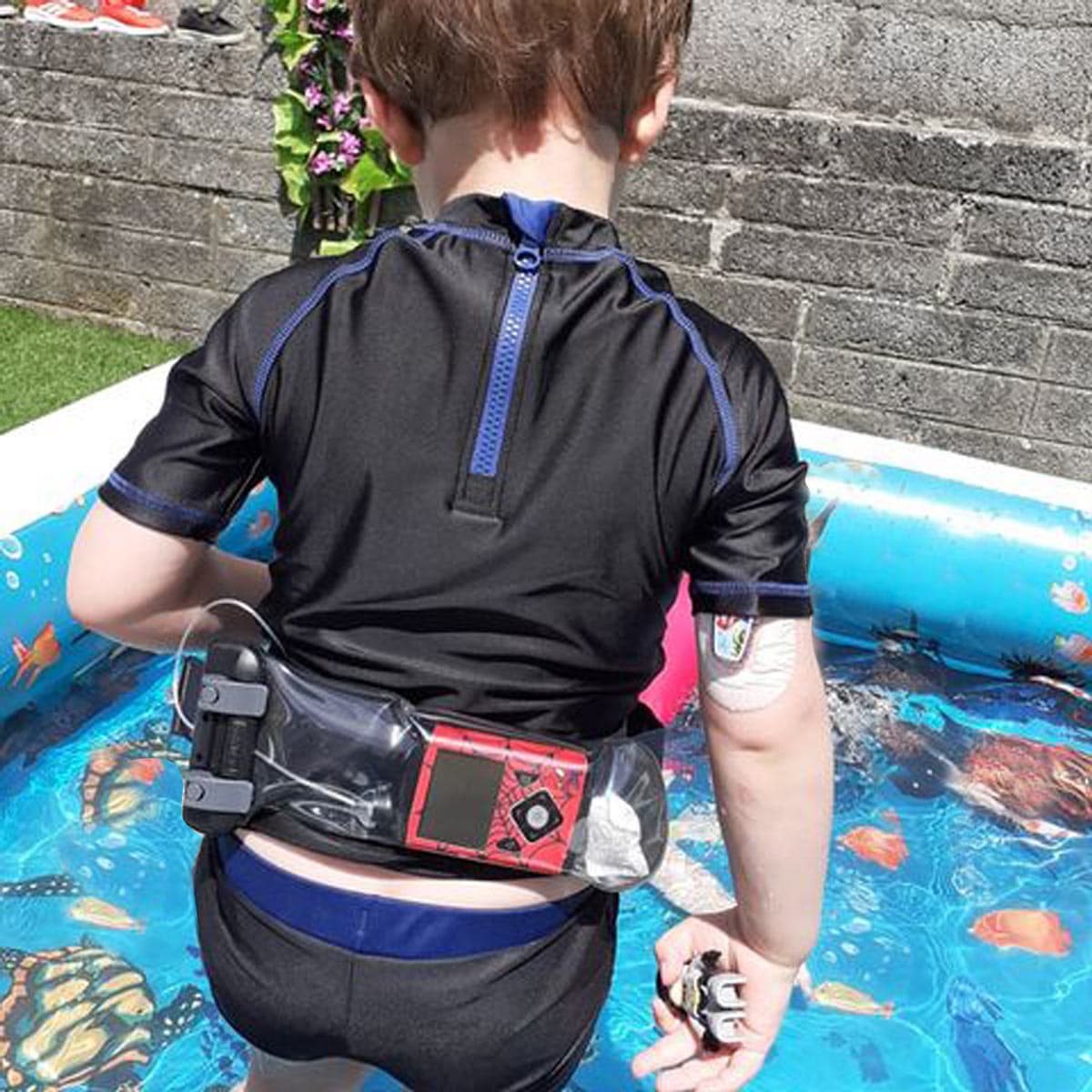 Waterproof Insulin Pump Case for Swimming, Running & Outdoor Activities - Secure & Durable Protection for Diabetes Management