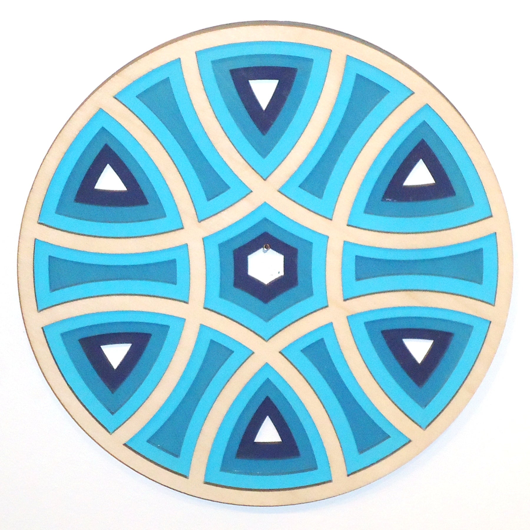 Baltic by Design Stepped Blue Trivet - Heat-Resistant Kitchen Trivet for Pots, Pans & Hot Dishes - Perfect for Dining, Entertaining & Home Decor