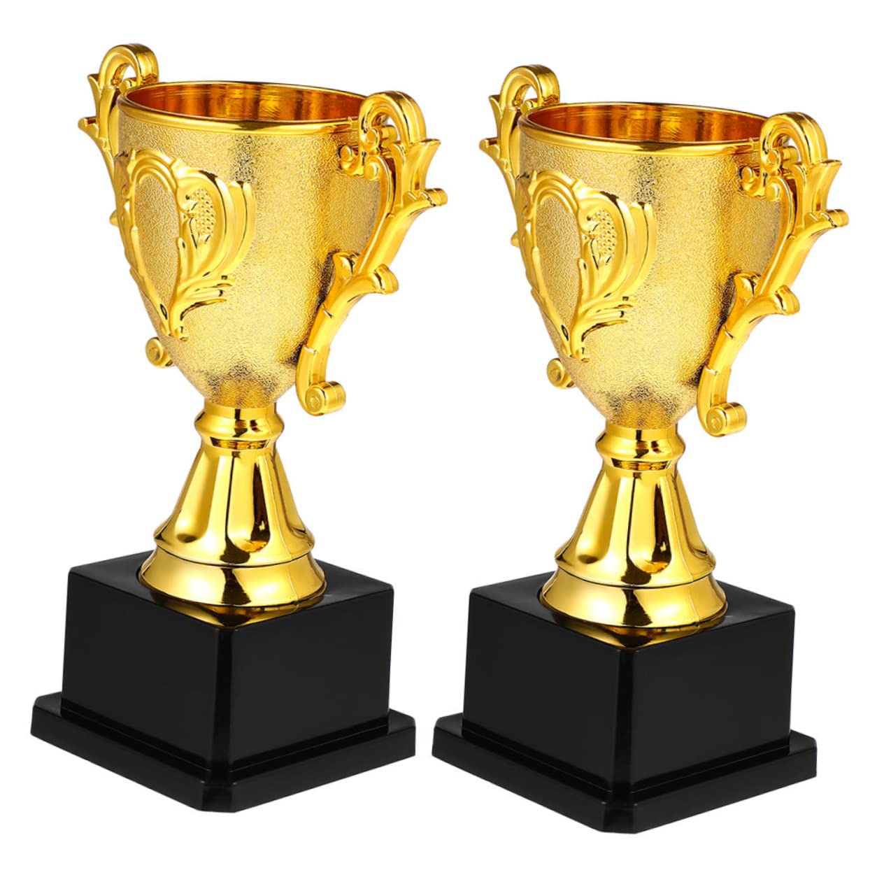 BESPORTBLE 8-Piece Trophy Set for Kids - Award Medals, Basketball Competition Prizes, Reusable Plastic Sports Decor | Perfect for School Events, Birthday Parties & Sports Day Celebrations