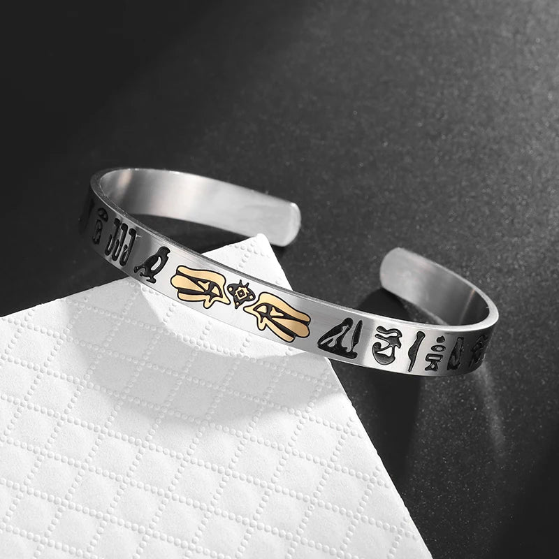 Egyptian Kingdom Bracelet - Handmade Ancient Egyptian Style Jewelry for Women | Perfect for Boho Fashion, Festivals & Gift Giving