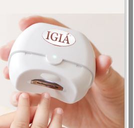 IGIA Automatic Electric Nail File - Professional Cordless Nail Drill for Manicure & Pedicure at Home or Salon | Perfect for Gel, Acrylic & Natural Nails