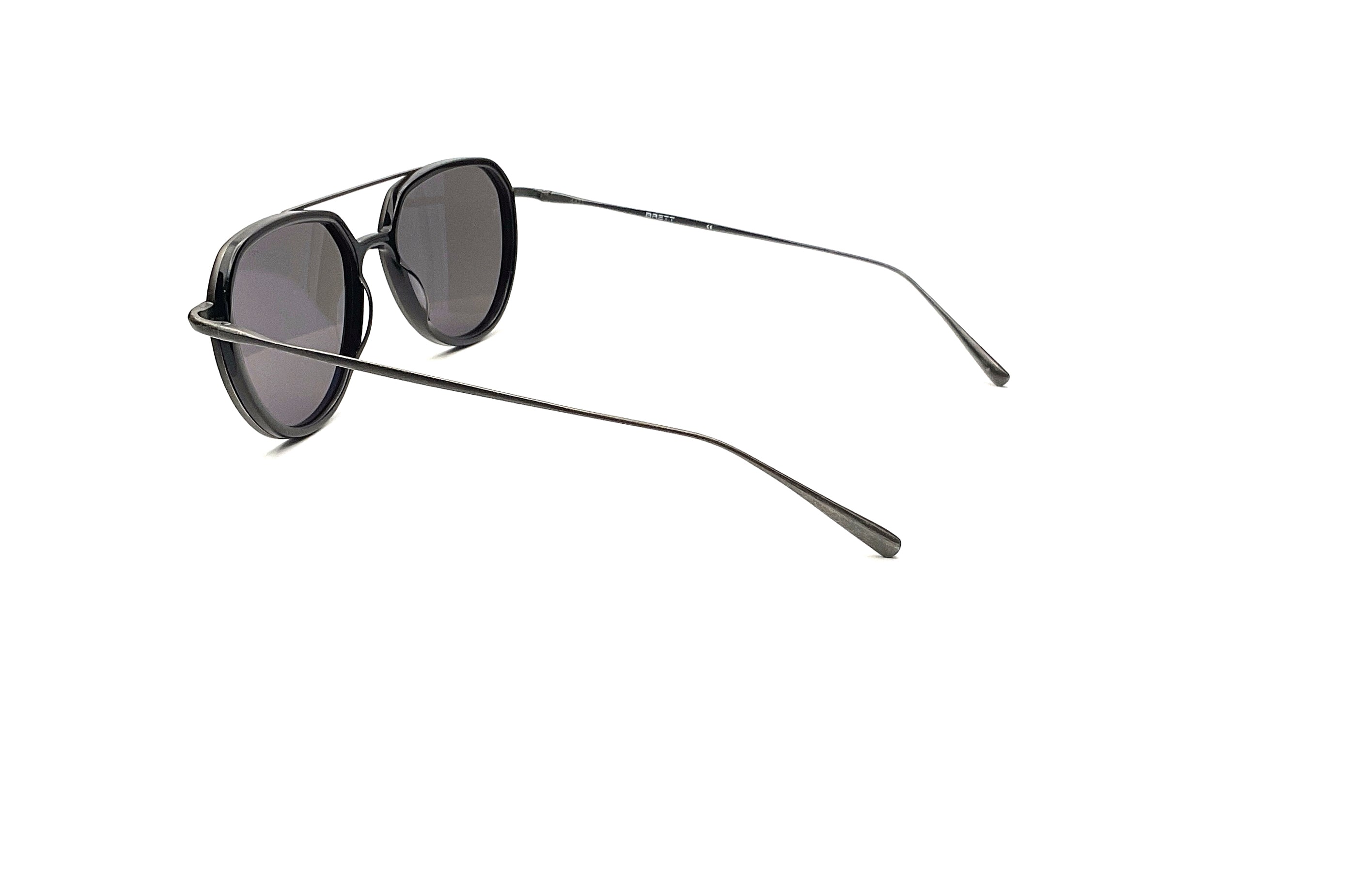 BRETT Eyewear Aryton Sunglasses - Black Polarized UV Protection for Men & Women - Perfect for Driving, Beach & Outdoor Activities