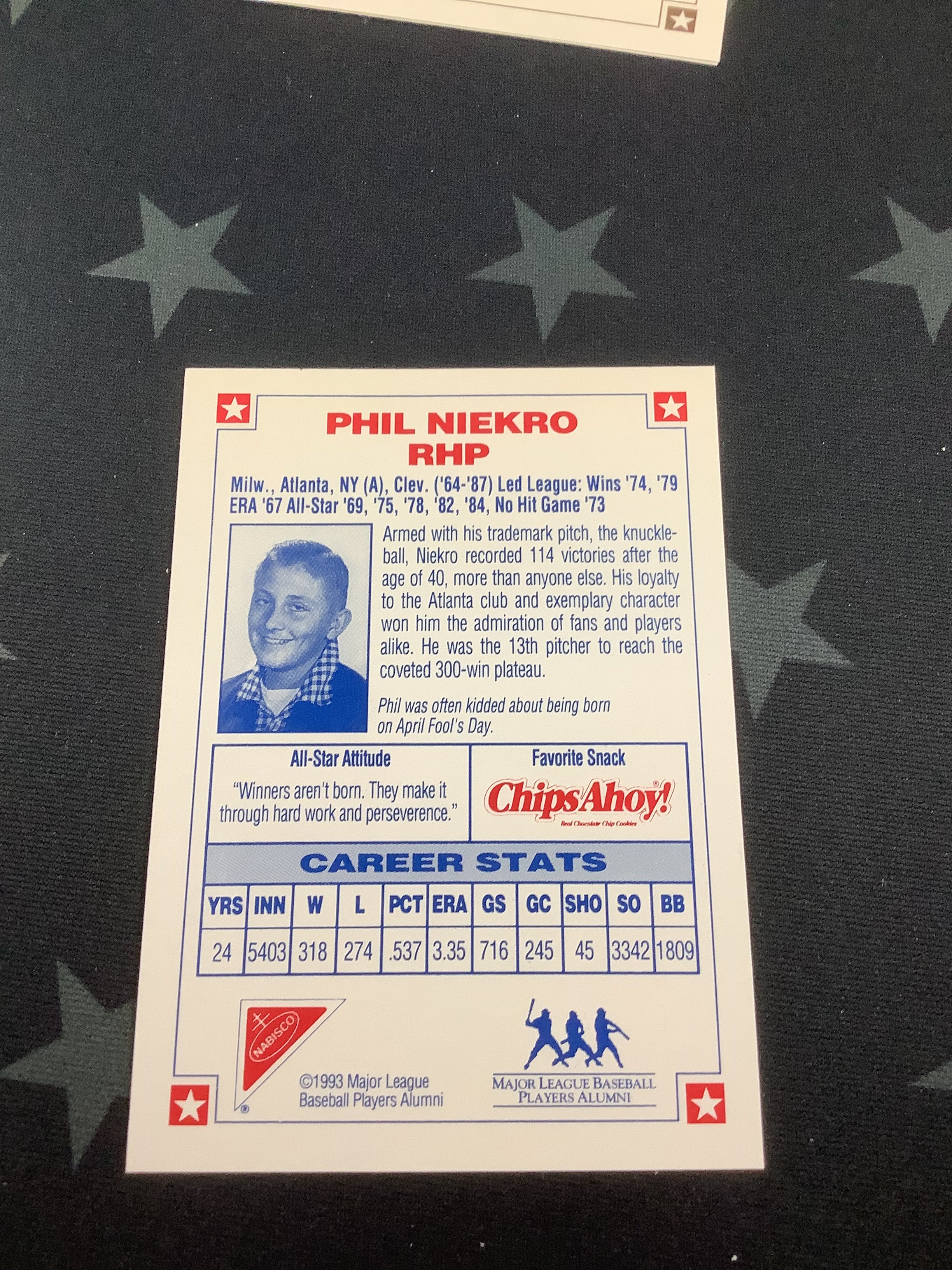 1993 Phil Niekro All-Star Game Autographed Baseball with Certificate of Authenticity (COA) - Perfect for MLB Memorabilia Collectors and Baseball Fans Display