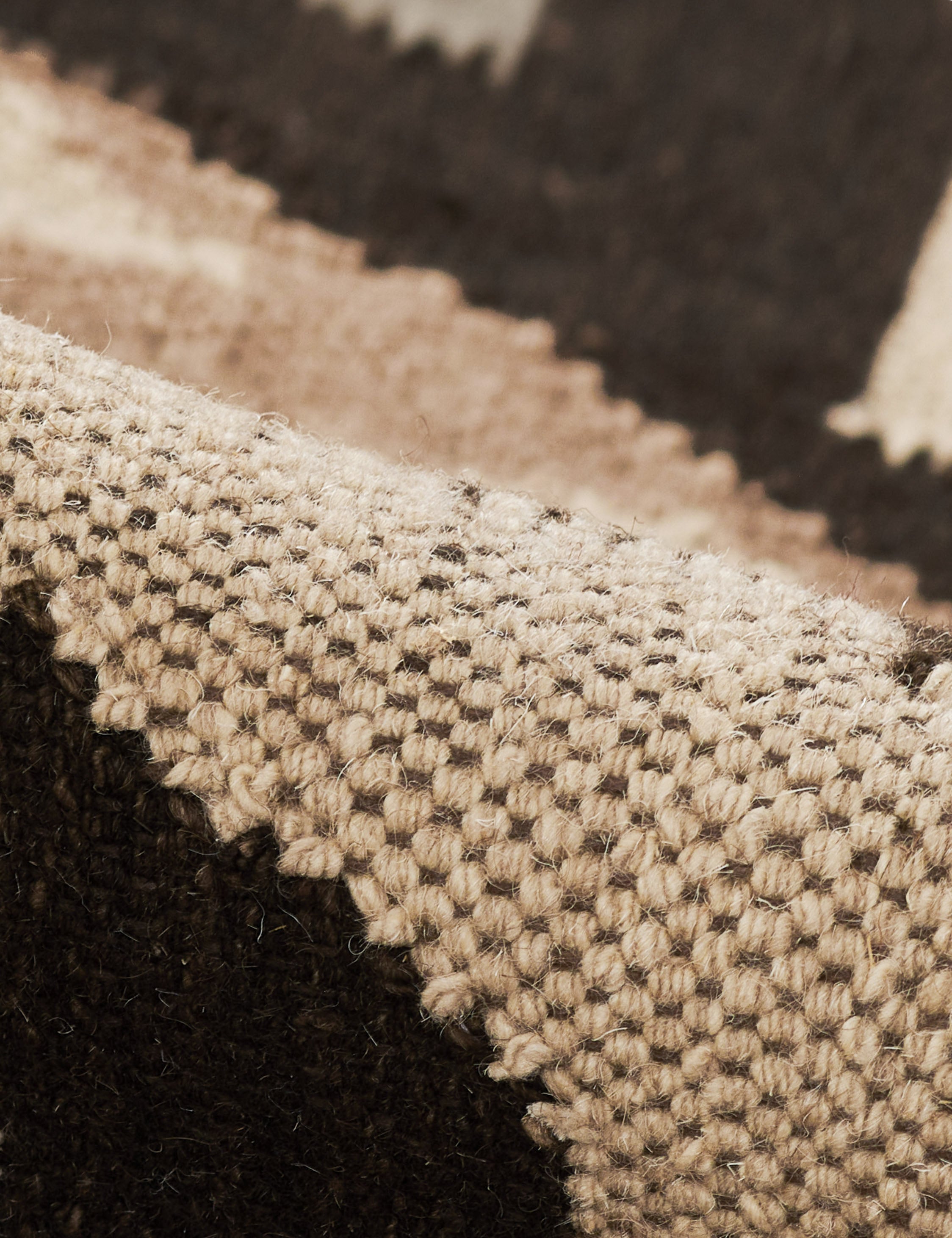 Premium Crouse Flatweave Wool Rug - Handmade Natural Fiber Area Rug for Living Room, Bedroom & Dining Room - Soft & Durable Home Decor for Cozy Spaces
