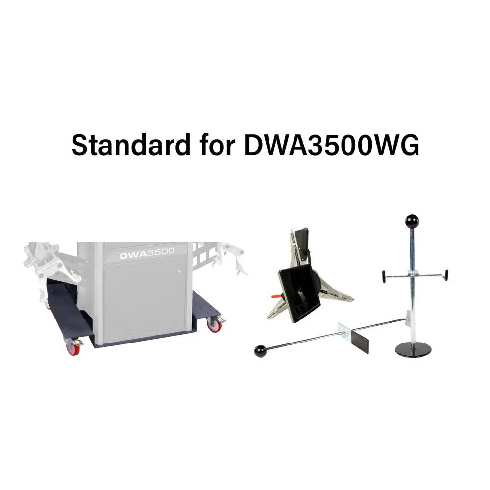Cemb DWA3500WG 3D HD Wheel Alignment System with Wheel Grabber - Professional Automotive Wheel Alignment Tool for Shops & DIY Use