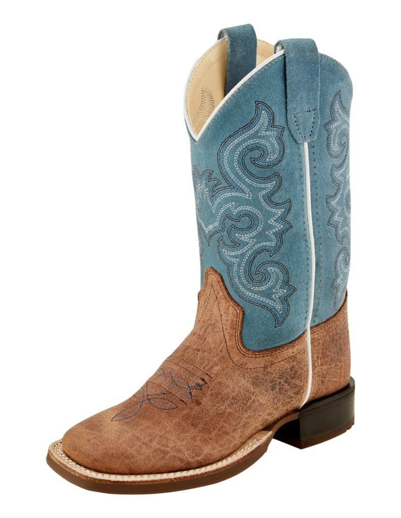 Old West Boots for Boys - Toddler & Little Kid Cowboy Boots | Durable & Comfortable for Play, Dress Up & Western Themed Events