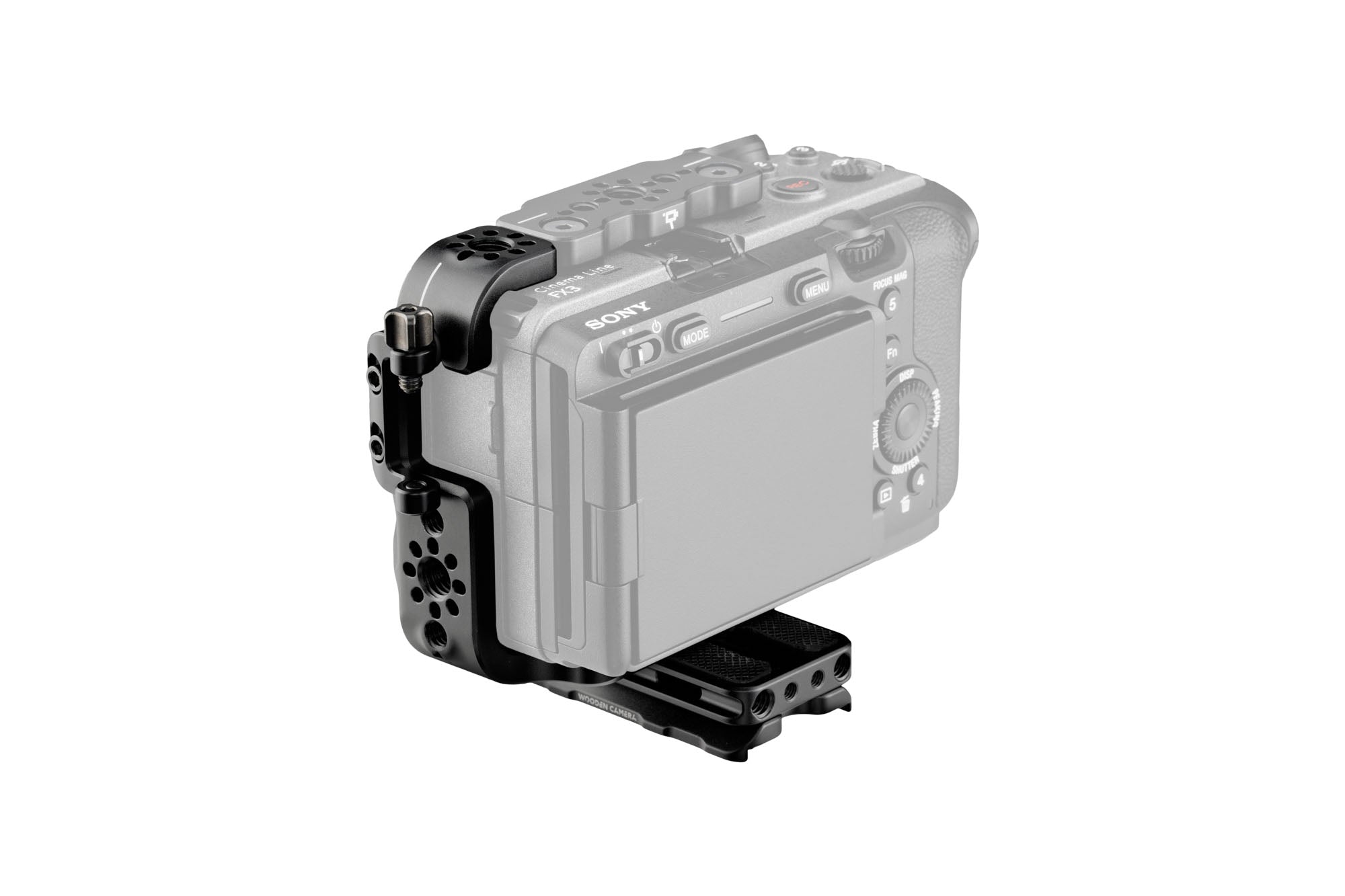 Sony FX3/FX30 Camera Cage - Durable Aluminum Alloy Rig for Film & Video Production - Perfect for Vlogging, Documentary & Cinematic Shooting