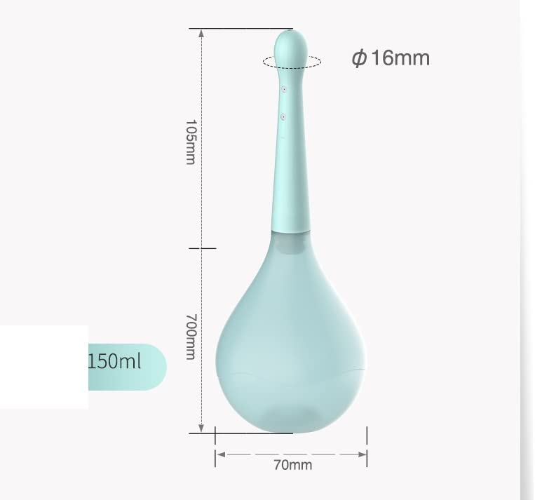 Anal Douche Enema Kit for Adults - Colonic Cleansing System with Shower Attachment, Prostate Massager & Sex Toys for Couples - Perfect for Pre-Sex Hygiene, Enema Therapy & Sensual Play