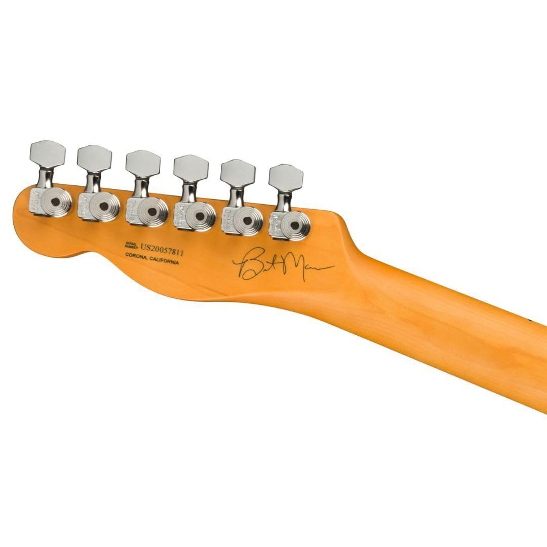Fender Brent Mason Telecaster Electric Guitar - Primer Gray Finish, Maple Fingerboard | Professional & Studio Use, Live Performances, Country & Rock Music
