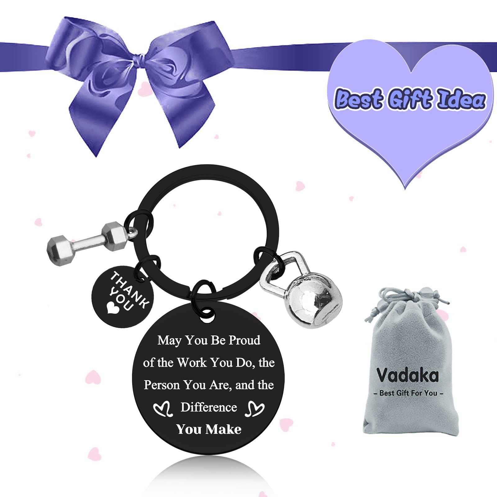 Personalized Fitness Instructor Keychain - Gym Trainer Appreciation Gift for Christmas, Birthday, Thank You | Motivational Workout Jewelry for Bodybuilders & Coaches - Perfect for Gym, Home Workouts & Fitness Enthusiasts
