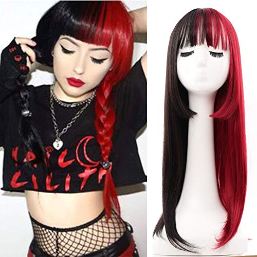 Half Black Half Red