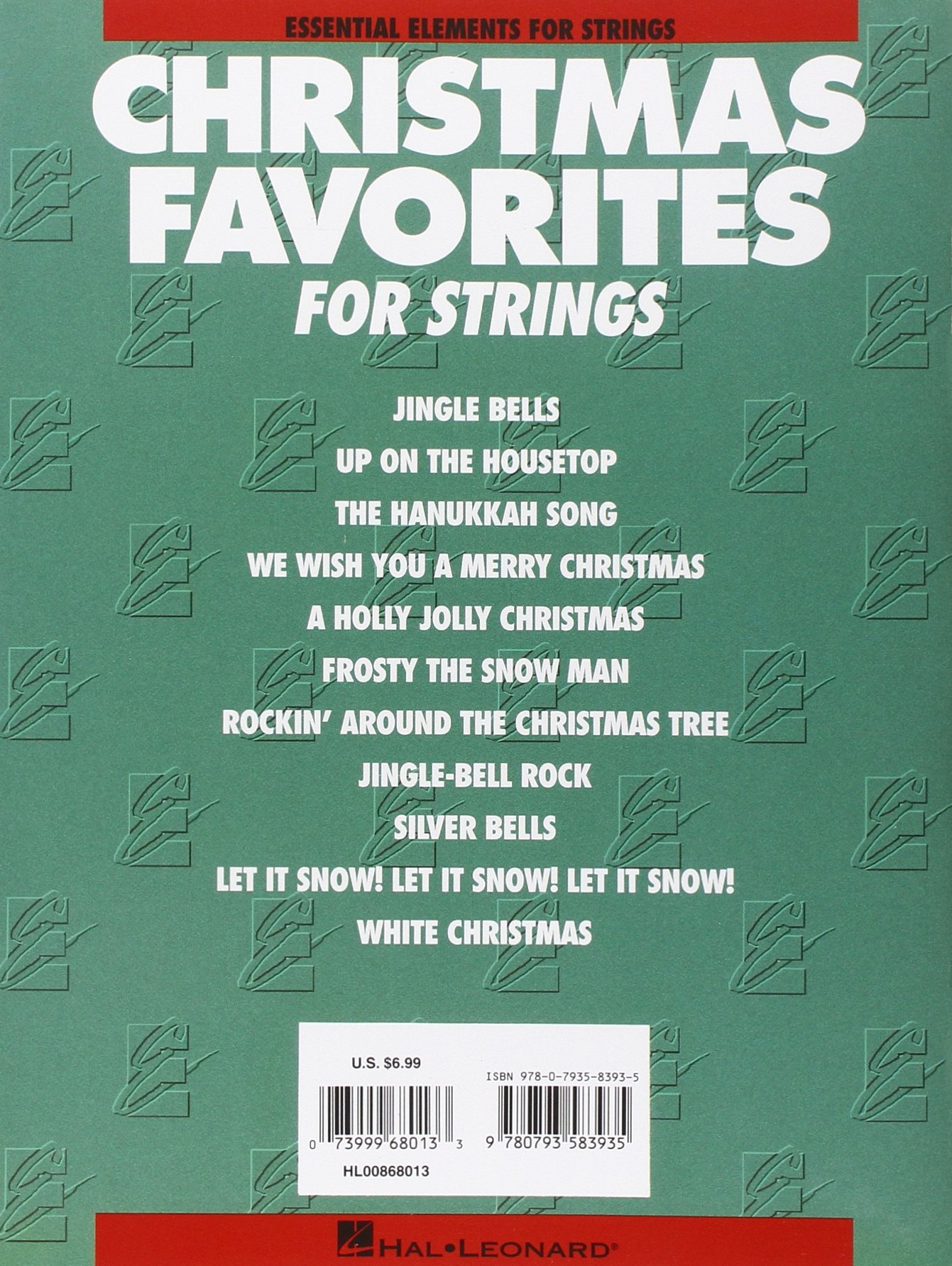 Essential Elements Christmas Favorites for Cello - Holiday Sheet Music Book for String Players | Perfect for Christmas Performances, Recitals & Festive Practice