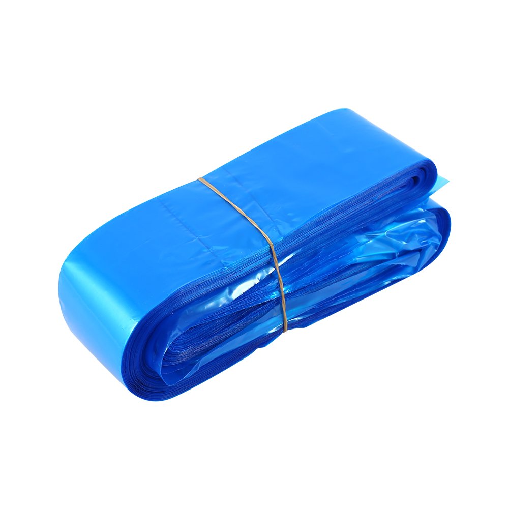 125pcs Blue Disposable Tattoo Machine Clip Cord Sleeves - Medical Plastic Safety Covers for Tattoo Artists | Sanitary Tattoo Equipment Protection