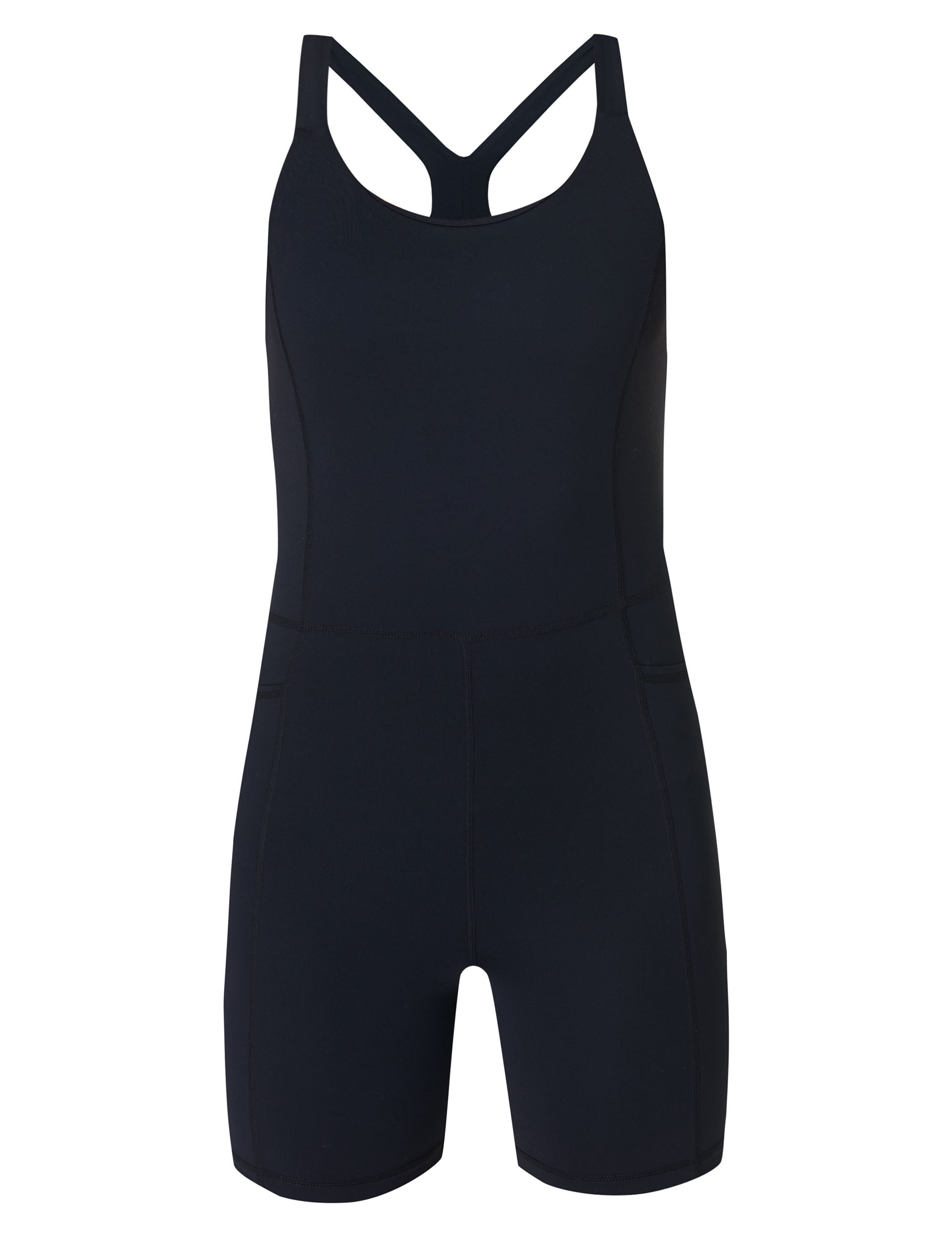 All Day Comfort Bodysuit for Women - Soft Stretchy Black Seamless Underwear for Layering, Yoga & Everyday Wear