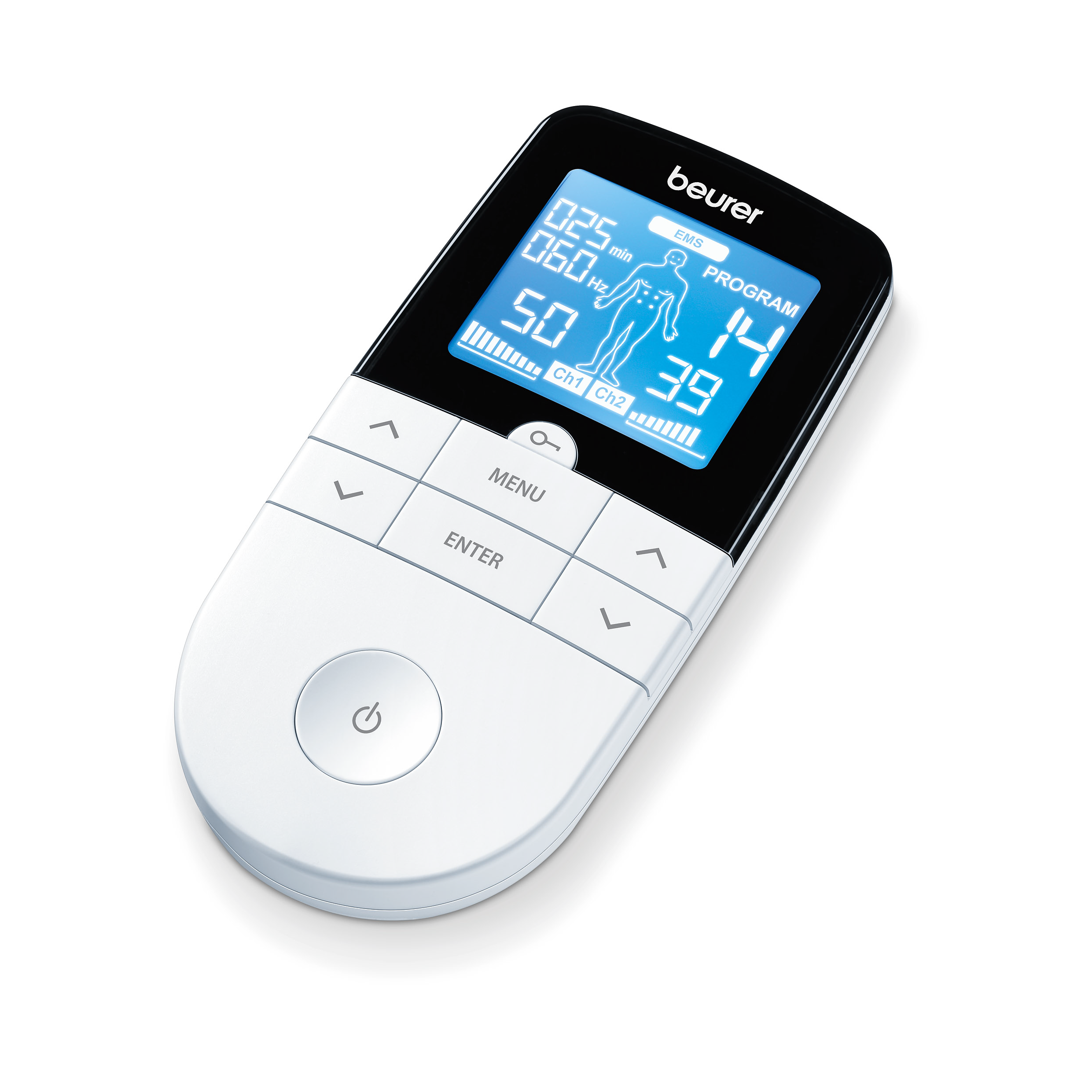 Beurer EM49 Electric Muscle Stimulator for Pain Relief & Toning - Portable EMS Device for Home Use, Recovery & Fitness Training