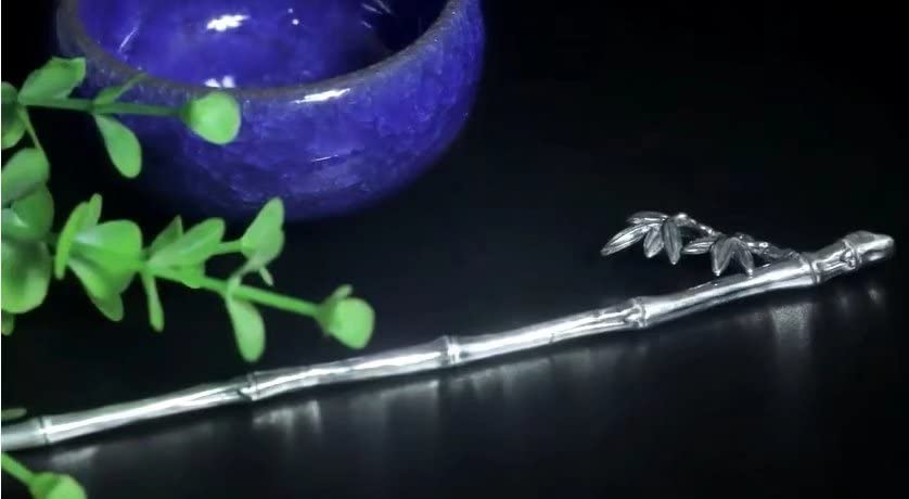 925 Silver Chinese Classical Hair Stick - Traditional Hanfu Hairpin for Women, Elegant Hair Clip Accessories for Weddings, Cosplay & Daily Styling