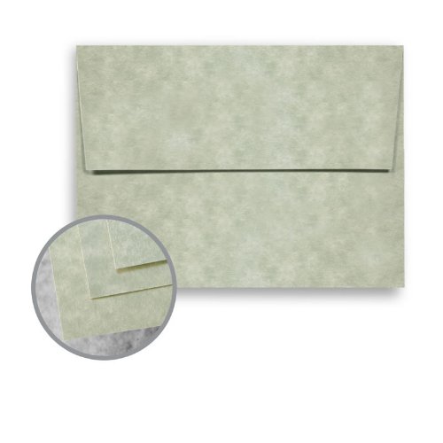 Skytone Sagebrush A6 Envelopes (4 3/4 x 6 1/2) - 60 lb Text Vellum - Pack of 1000 - Premium Stationery for Wedding Invitations, Business Correspondence & Greeting Cards