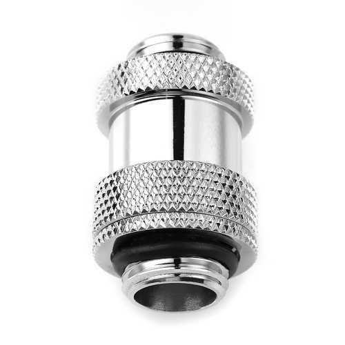 High-Quality Dual G1/4 External Thread PC Water Cooling SLI Fittings - Expansion Joint Connectors for Custom Liquid Cooling Systems - Perfect for Gaming Rigs and Workstations