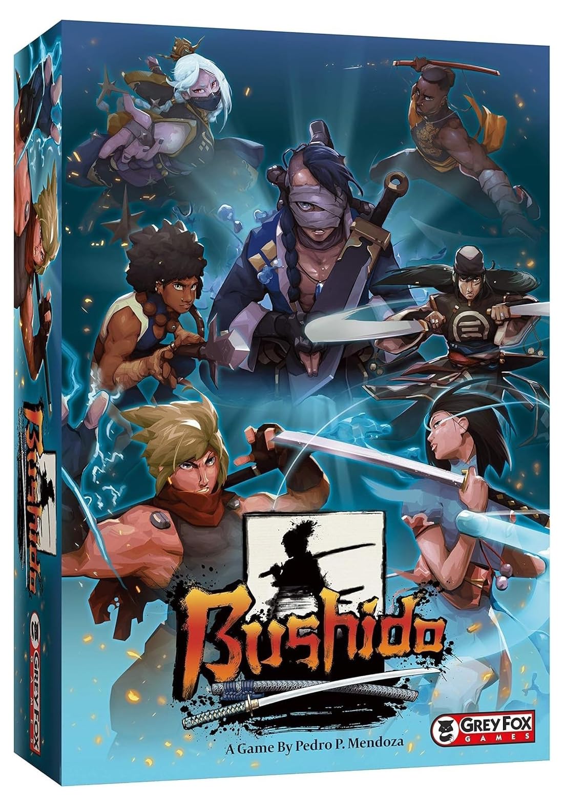 Bushido Board Game by Grey Fox Games - Samurai Strategy for Game Nights