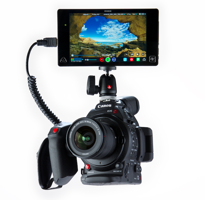 Atomos Shogun 4K HDMI/12G-SDI Recorder & Monitor for Professional Videography - Perfect for Film Production, Live Streaming, and Studio Recording