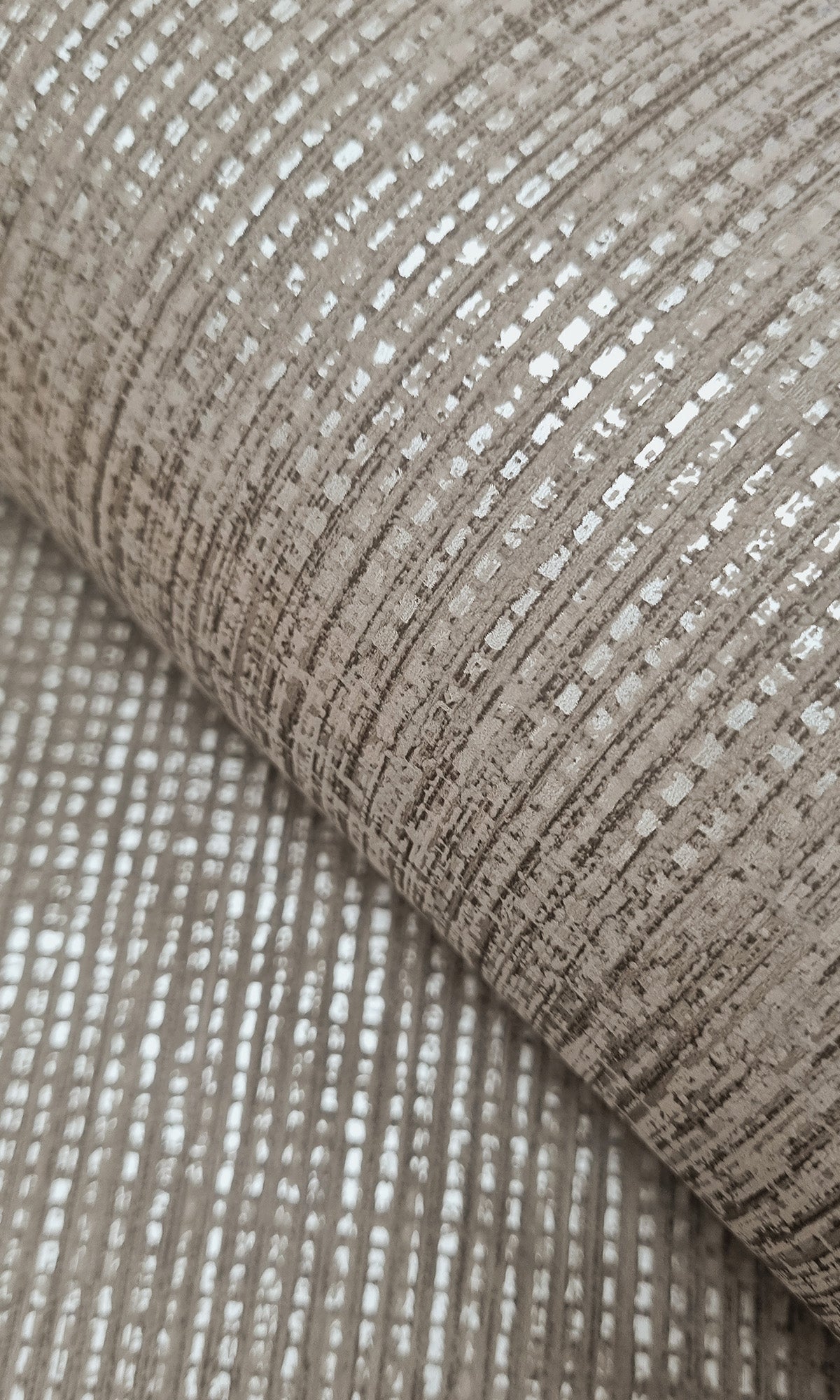 Premium Charcoal Woven Luxe Textured Wallpaper Roll R9687 - Elegant Peel & Stick Wall Covering for Living Room, Bedroom, and Office Decor